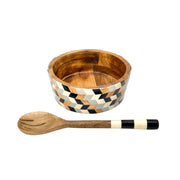 ooden Hand Made Fruit Chat Bowl
Wooden Fruit Chat Bowl With Spoon Set
With Spoon Salad Bowl Set