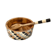 Wooden Hand Made Fruit Chat Bowl
Wooden Fruit Chat Bowl With Spoon Set
Wooden Bone Inlay Bowl Set
With Spoon Salad Bowl Set