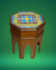 Wooden Table With Tiles
Wooden Table For Pooja Room
Wooden Table For Idol Display
Wooden Side Table With Tiles
Wooden Side Table For Decoration
Wooden Side Table