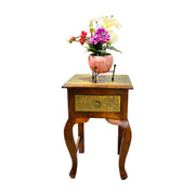 Sheesham Wood Furniture UAE
Handcrafted Wooden Table with Brass Work
Solid Wood Indian Furniture
Wooden Side Table with 4 Legs
Natural Wood Finish Side Table
Indian Antique Furniture Dubai