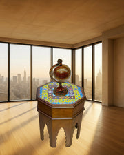 Wooden Table For Pooja Room
Wooden Side Table With Tiles
Wooden Side Table For Decoration
Wooden Side Table