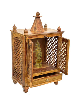 Wooden Temple With Door
Wooden Temple
Wooden Mandir For Home Decoration
Wooden Mandir