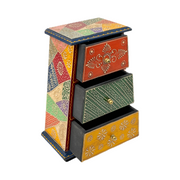 Wooden drawers with brass handles UAE
Handcrafted wooden chest Sharjah UAE