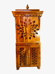 Solid wood home mandir
Handcrafted wooden pooja mandir
Sheesham wood temple UAE
Rosewood pooja mandir