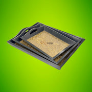 handmade serving tray Dubai
brass inlay tray Middle East
majlis tray set