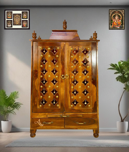 Handcrafted wooden pooja mandir
Rosewood pooja mandir Sharjah