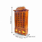Solid Sheesham wood pooja temple UAE,
Handcrafted wooden mandir with doors,
Indian prayer mandir for home Sharjah,
Sheesham wood pooja mandir wholesale Dubai,Solid wood pooja mandir with storage,Premium solid wood prayer cabinet,
