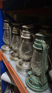 Old real antique Kerosene oil Lamp