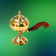 Antique Brass Incense Holder
Handcrafted Brass Bakhoor Burner