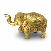 brass handicraft, home decor elephant UAE, brass collectible of elephant, handmade brass elephant, brass craft elephant UAE, antique brass elephant UAE, brass decor elephant for living room Dubai, elephant accent, ,
