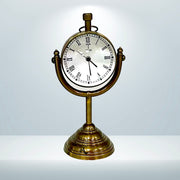 Handcrafted Nautical Table Timepiece 
Marine Brass Table Clock 
Brass Ship Table Watch for Office 