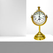 Handcrafted Nautical Table Timepiece 
Marine Brass Table Clock 
Brass Ship Table Watch for Office 