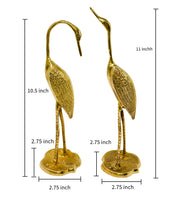 Garden Decor Flamingo Statue
Brass Garden Statue
Brass Bird Decor for Outdoor Spaces
Garden Flamingo Ornament Brass