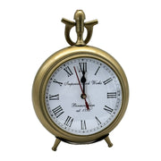 Handcrafted Nautical Table Timepiece,
Marine Brass Table Clock, Brass Ship Table Watch for Office.

