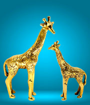 Brass Giraffe figurine sculpture
Pure brass giraffe set
Decorative brass Giraffe statue animal