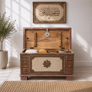 vintage storage chest, antique storage chest, handcrafted storage chest, modern handmade storage chest, modern vintage storage chest, stylish solid wood storage chest, 
