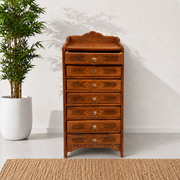  hardwood drawer cabinet, natural wood drawer cabinet, real wood drawer cabinet, long lasting wood furniture, premium solid wood home furniture with brass work,