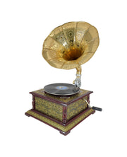 wood brass Gramophone
Functional Gramophone